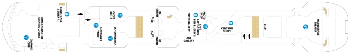 RCI Vision Of The Seas Deck Plan 6