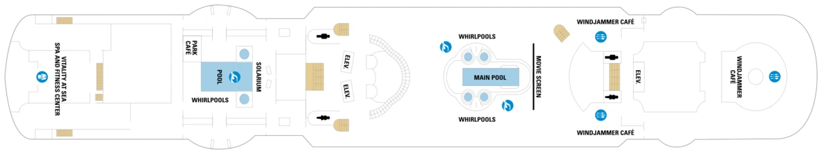 RCI Vision Of The Seas Deck Plan 9