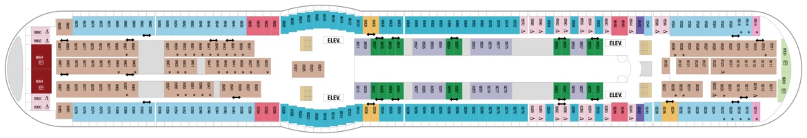 RCI Voyager Of The Seas Deck Plan 8