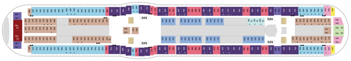 RCI Voyager Of The Seas Deck Plan 9