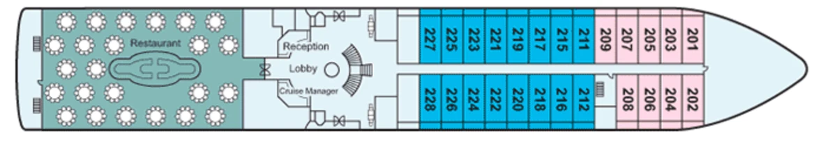 Viking Emerald Main Deck