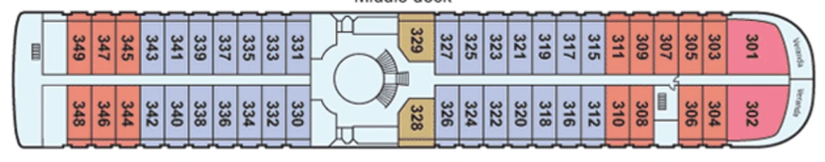 Viking Emerald Middle Deck