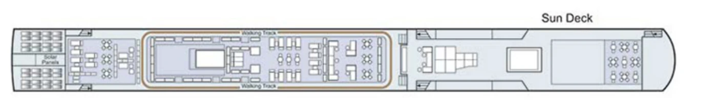 Viking River Cruises Viking Seine Longships Deck Plans Sun Deck