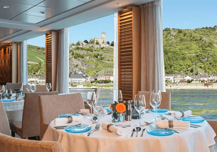 Viking River Cruises The Restaurant