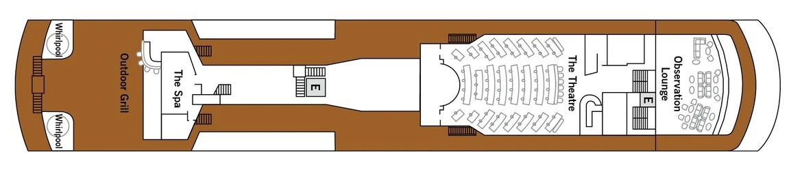 Silversea Cruises Silver Explorer Deck Plans Deck 6