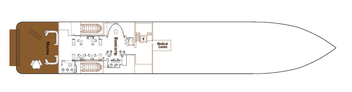 Silversea Cruises Silver Origin Deck Plans Deck 3