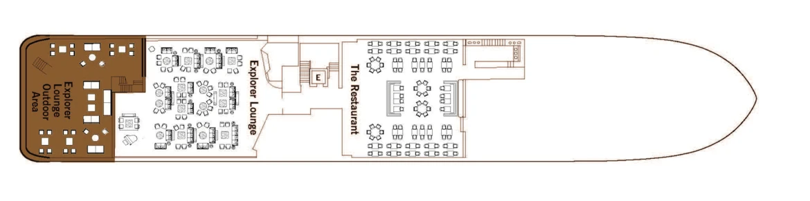 Silversea Cruises Silver Origin Deck Plans Deck 4