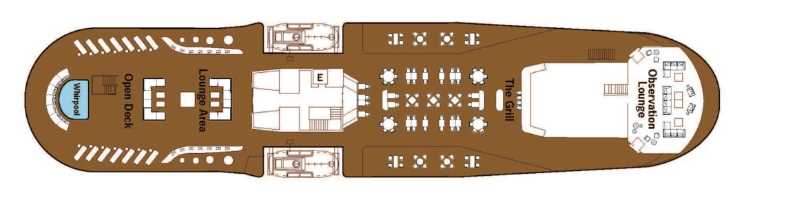 Silversea Cruises Silver Origin Deck Plans Deck 7