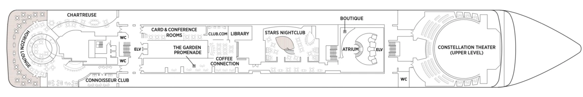 Regent Seven Seas Cruises Seven Seas Mariner Deck Plans Deck 6