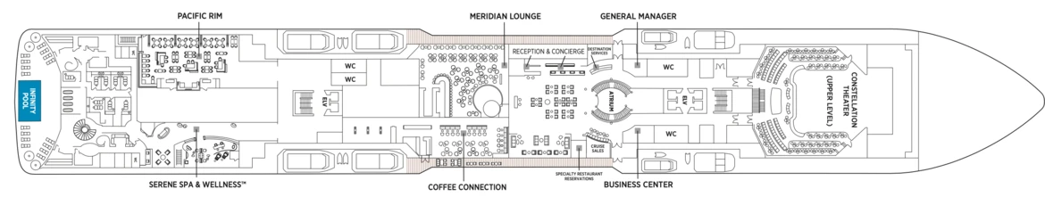 Regent Seven Seas Cruises Seven Seas Explorer Deck Plans Deck 5