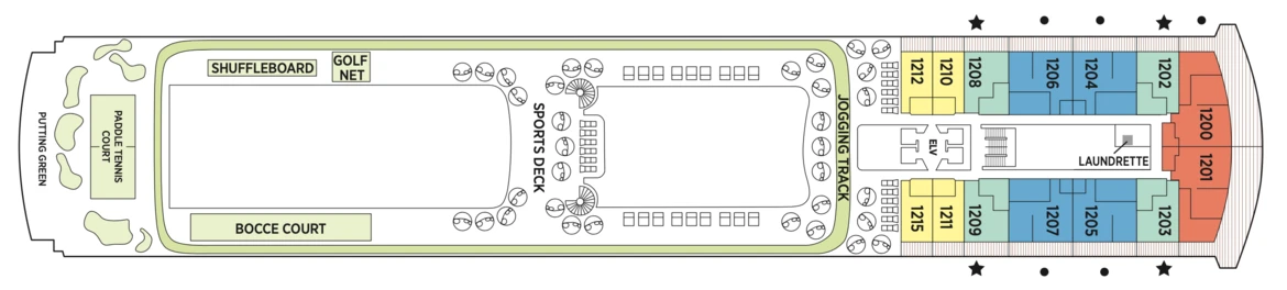 Regent Seven Seas Cruises Seven Seas Splendor Deck Plans Deck 12