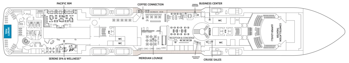 Regent Seven Seas Cruises Seven Seas Splendor Deck Plans Deck 5