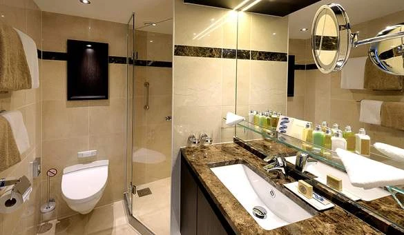 Avalon Waterways Avalon Artistry II Accommodation Panorama Suite Bathroom