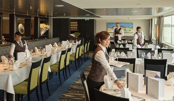 Avalon Waterways Avalon Artistry II Interior Dining Room 3 Service