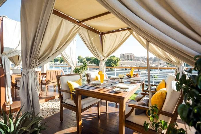 Avalon Waterways MS Farah Sundeck