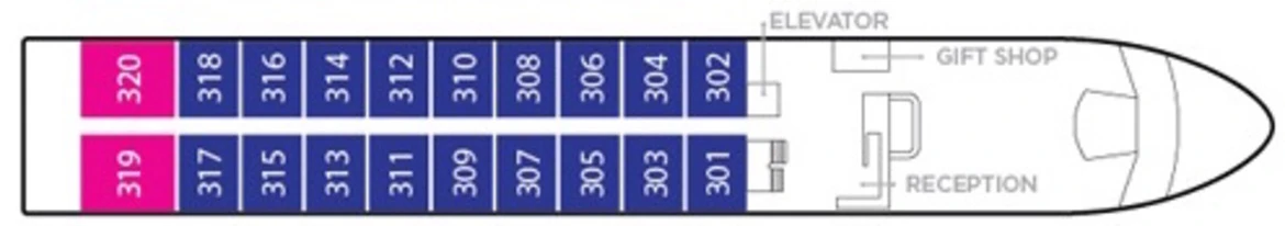 AmaWaterways AmaVida Deck Plans Porto Deck