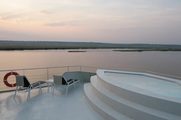 AmaWaterways Zambezi Queen Exterior Sundeck Pool