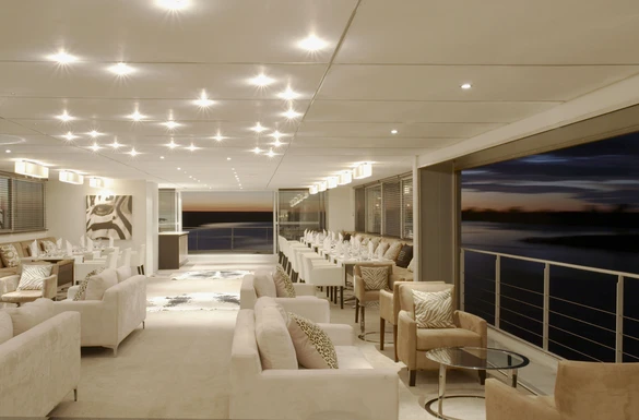AmaWaterways Zambezi Queen Interior Dining Room 3