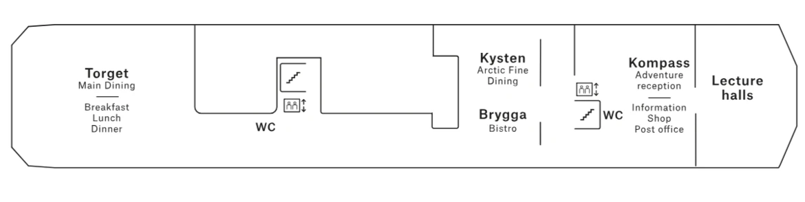 MS Nordnorge Deck 4