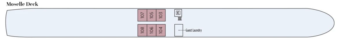 Uniworld Boutique River Princess Moselle Deck