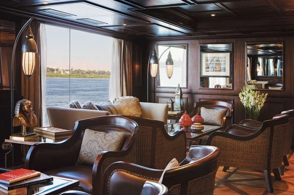 UNIWORLD Boutique River Cruises River Tosca Interior Lounge 4