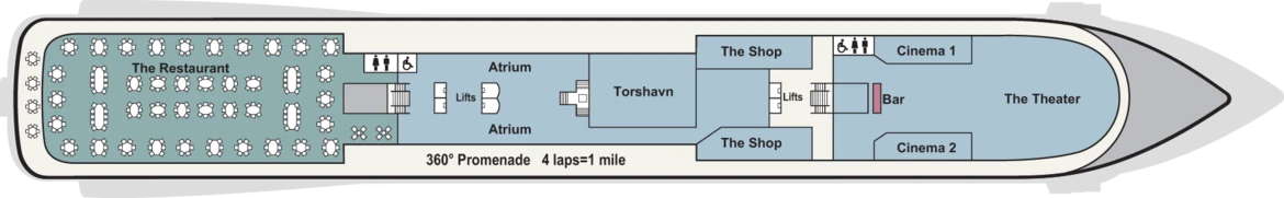 Viking Ocean Cruises Deck Plans Deck 2