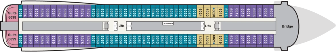 Viking Ocean Cruises Deck Plans Deck 6