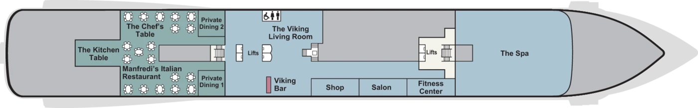 Viking Ocean Cruises Deck Plans Deck 1