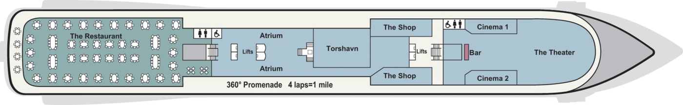 Viking Ocean Cruises Deck Plans Deck 2