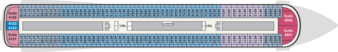 Viking Ocean Cruises Deck Plans Deck 4