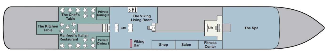 Viking Ocean Cruises   Viking Neptune   Deck 1