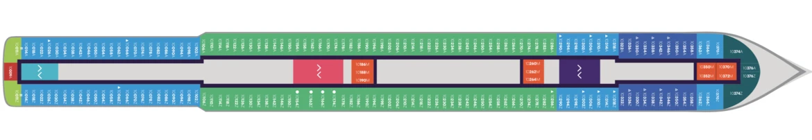 Virgin Voyages Scarlet Lady Deck Plans Deck 10