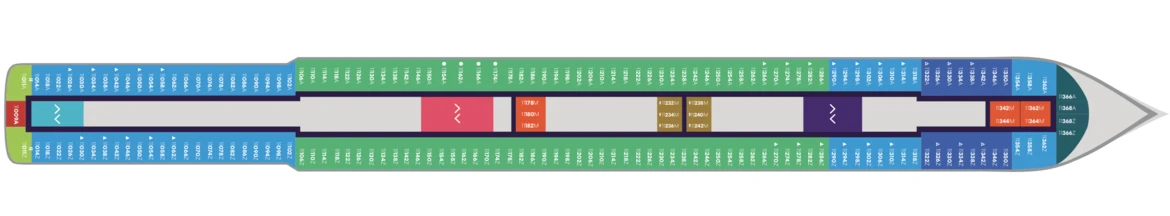 Virgin Voyages Scarlet Lady Deck Plans Deck 11