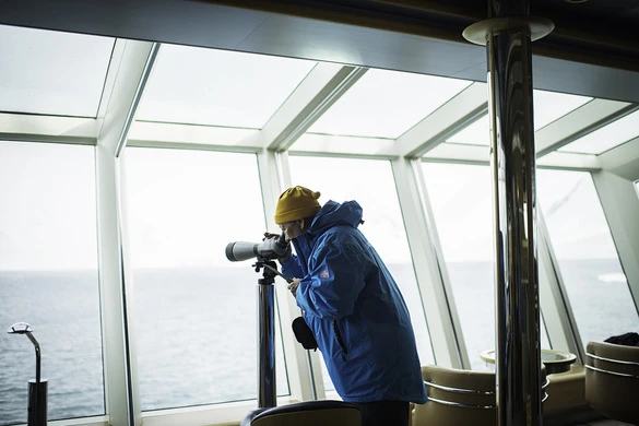 Hurtigruten   MS Fram   Observation Lounge 1.JPG