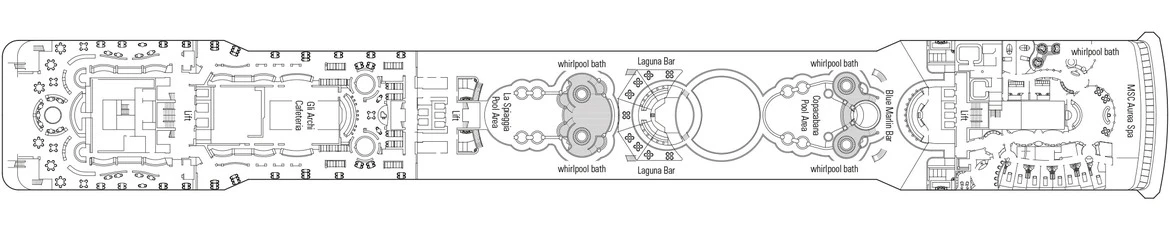 MSC Cruises MSC Musica Deck 13