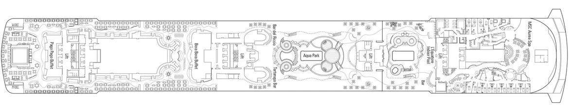 MSC Cruises MSC Splendida Deck 14