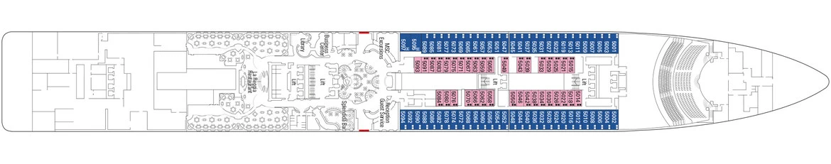 MSC Cruises MSC Splendida Deck 5