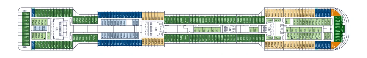 MSC Cruises MSC Preziosa Deck 11