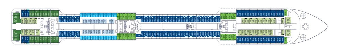 MSC Cruises MSC Preziosa Deck 8