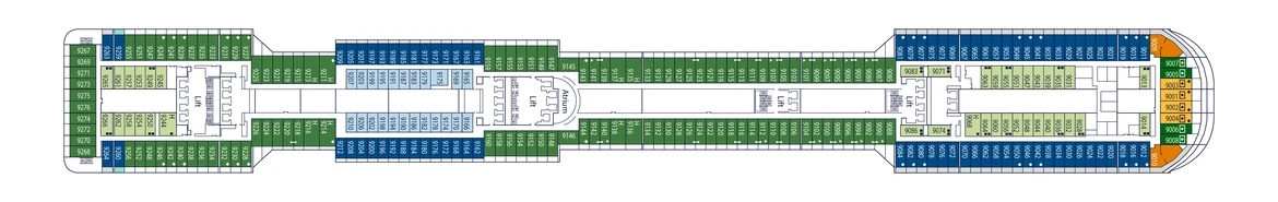 MSC Cruises MSC Preziosa Deck 9