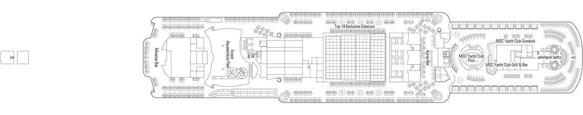 MSC Seaside Deck 19