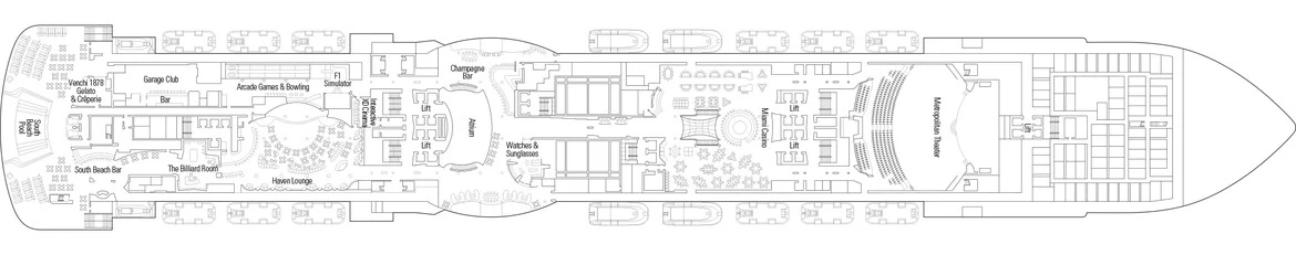 MSC Seaside Deck 7