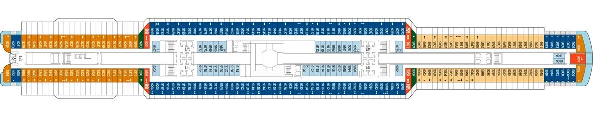 MSC Seaside Deck 9