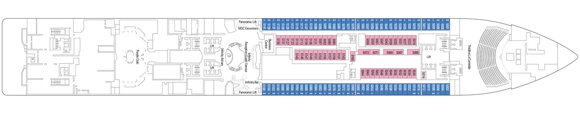 MSC Cruises MSC Grandiosa Deck 5