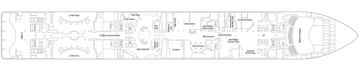 MSC Cruises MSC Grandiosa Deck 6