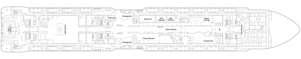 MSC Cruises MSC Grandiosa Deck 7