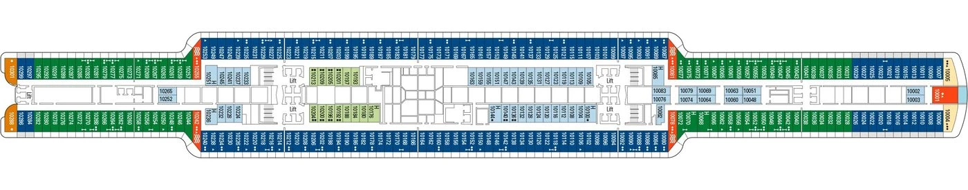 MSC Seashore Deck 10