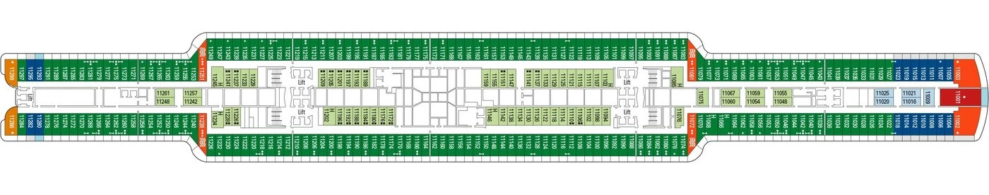 MSC Seashore Deck 11