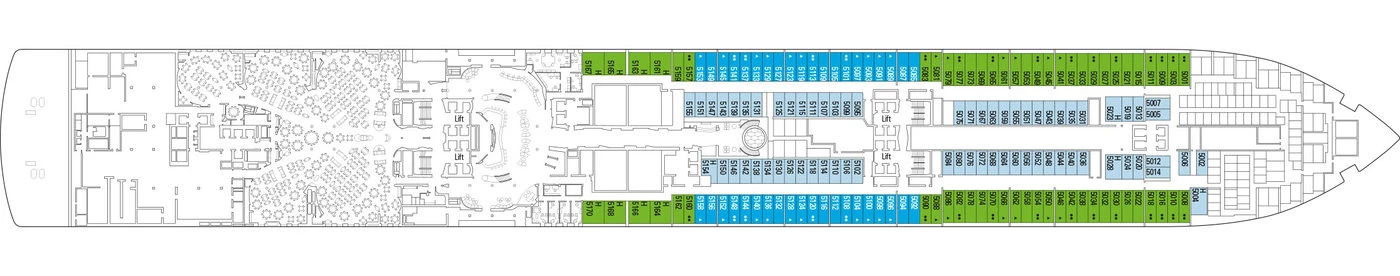 MSC Seashore Deck 5