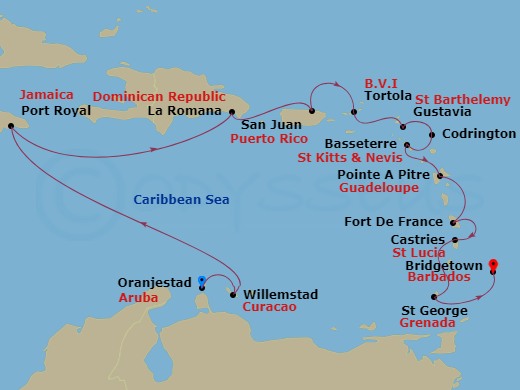 Cruises From Aruba in 2024 & 2025  CruiseBooking.com